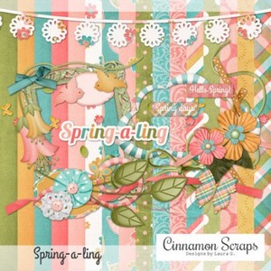 Scrap Set - Spring - a - Ling