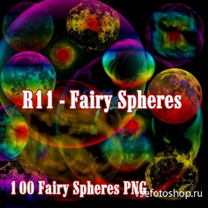 Scrap Set - Fairy Spheres
