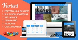 ThemeForest - Varient Responsive Multi Purpose Landing Page