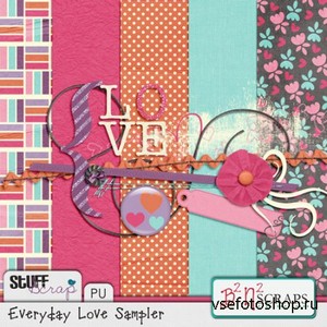 Scrap Set - Everyday Love Sampler
