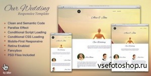 ThemeForest - Our Wedding - One Page Responsive Retina HTML5 CSS