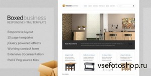 ThemeForest - BoxedBusiness - Responsive Corporate HTML Template