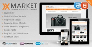 ThemeForest - XMarket - Responsive WordPress E-Commerce Theme