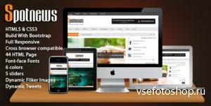 ThemeForest - Spotnews - Multi-Purpose Responsive Template