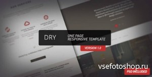 ThemeForest - Dry - One Page Responsive Template