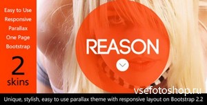ThemeForest - Reason - HTML5 Responsive Parallax on Bootstrap