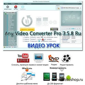 Any Video Converter Pro 3.5.8 Ru + Видеоурок