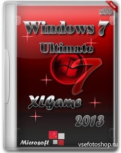 Windows7 Professional SP1 x86 XLGame by Vlazok (2013/RUS)