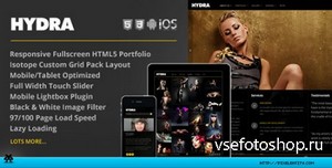 ThemeForest - Hydra - Fullscreen Portfolio Grid HTML5 Template