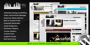 ThemeForest - Big City v2.0 - Personal and Blog WordPress theme