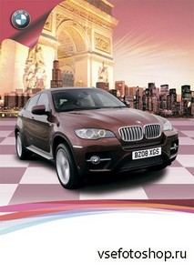 PSD Source - Advertising Car BMW X6