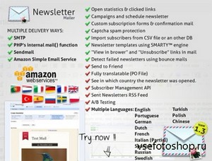 CodeCanyon - Newsletter Mailer v1.3