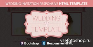 ThemeForest - Wedding Invitation Responsive HTML Template
