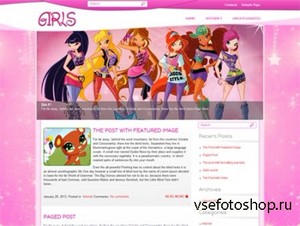 Girls - WordPress Theme