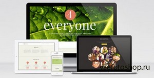 ThemeForest - 4Everyone - One Page Retina HTML Template