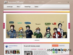 InternetMagic - WordPress Theme