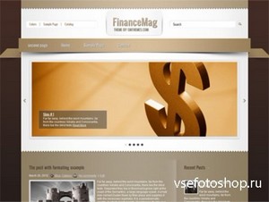 FinanceMag - WordPress Theme