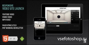 ThemeForest - Responsive Video Site Launch Coming Soon Template