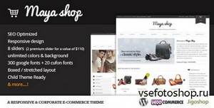 ThemeForest - MayaShop v1.8.5 - A Flexible Responsive e-Commerce Theme