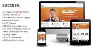 ThemeForest - Success - Bootstrap Responsive HTML Template