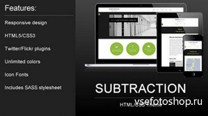 MojoThemes - Subtraction - Responsive HTML Template