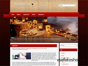 BonAppetit - WordPress Theme