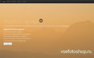 Portfolio Igniter - Portfolio Theme