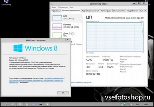 Windows 8 Professional vXL13.3 x64 by Vazok (2013/RUS)