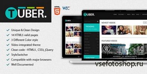 ThemeForest - Tuber Social Video HTML Template