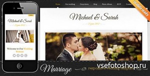 ThemeForest - Marriage - Responsive Wedding Template - FULL