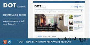 ThemeForest - Dot Real Estate HTML5 & CSS3 Template