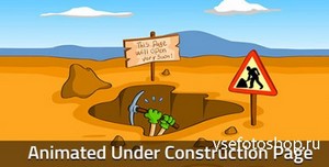 ThemeForest - Worker - Premium Animated Under Construction Page