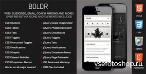 ThemeForest - Boldr Mobile Retina | HTML5 & CSS3 And iWebApp