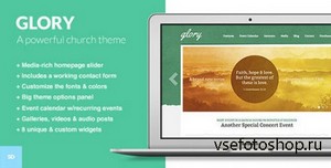 ThemeForest - Glory - The WordPress Theme for Churches - FULL