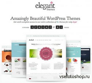 Wordpress Themes from Elegant Themes Updated 14-03-2013