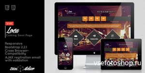 ThemeForest - Locx - Responsive Coming Soon Page - RIP