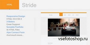 ThemeForest - Stride - Responsive HTML5 Template - RIP