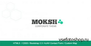 ThemeForest - MOKSH - Responsive HTML5 Theme