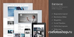 ThemeForest - Skybox - Responsive Multipurpose HTML Template - RIP