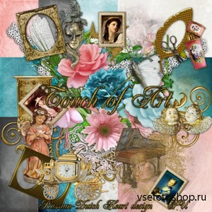 Scrap Set - Touch of Art PNG and JPG Files
