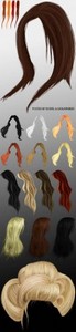 PNG Cliparts - Hair And Strands