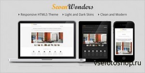 ThemeForest - SevenWonders v1.1.2 - Premium Clean Responsive WordPress Them ...