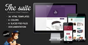 ThemeForest - The suite - Responsive Email Template - RIP