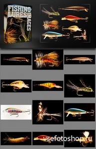 Fishing Lures Pack - 12 Macro Images