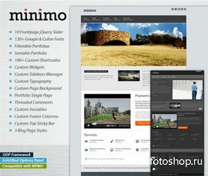 ThemeForest - Minimo v1.2 - Corporate, Business, Portfolio, BlogTheme