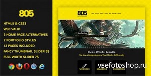 ThemeForest - 805 HTML Portfolio - RIP