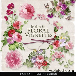 Scrap-kit - Floral Vignettes 2013