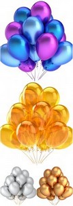 Rastr Cliparts - Colored Party Balloons Images
