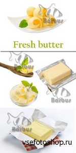 Fresh butter /   - photo stock