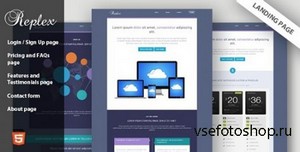 ThemeForest - Replex  A Landing Page for Corporates - RIP